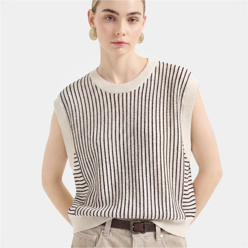 Women-s-Beige-Striped-Knit-Vest_2