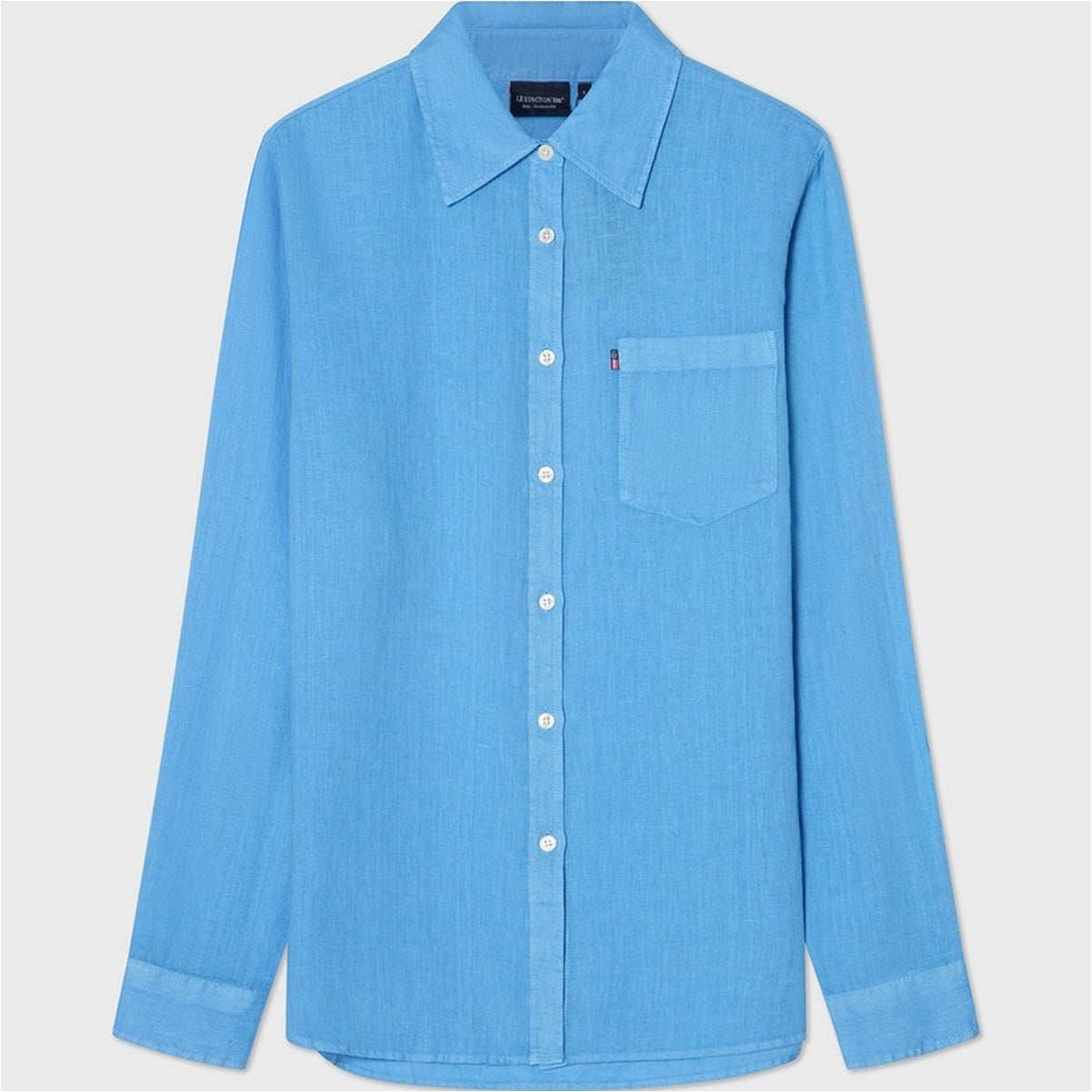 Women-s-Blue-Lightweight-Button-Up-Shirt_2